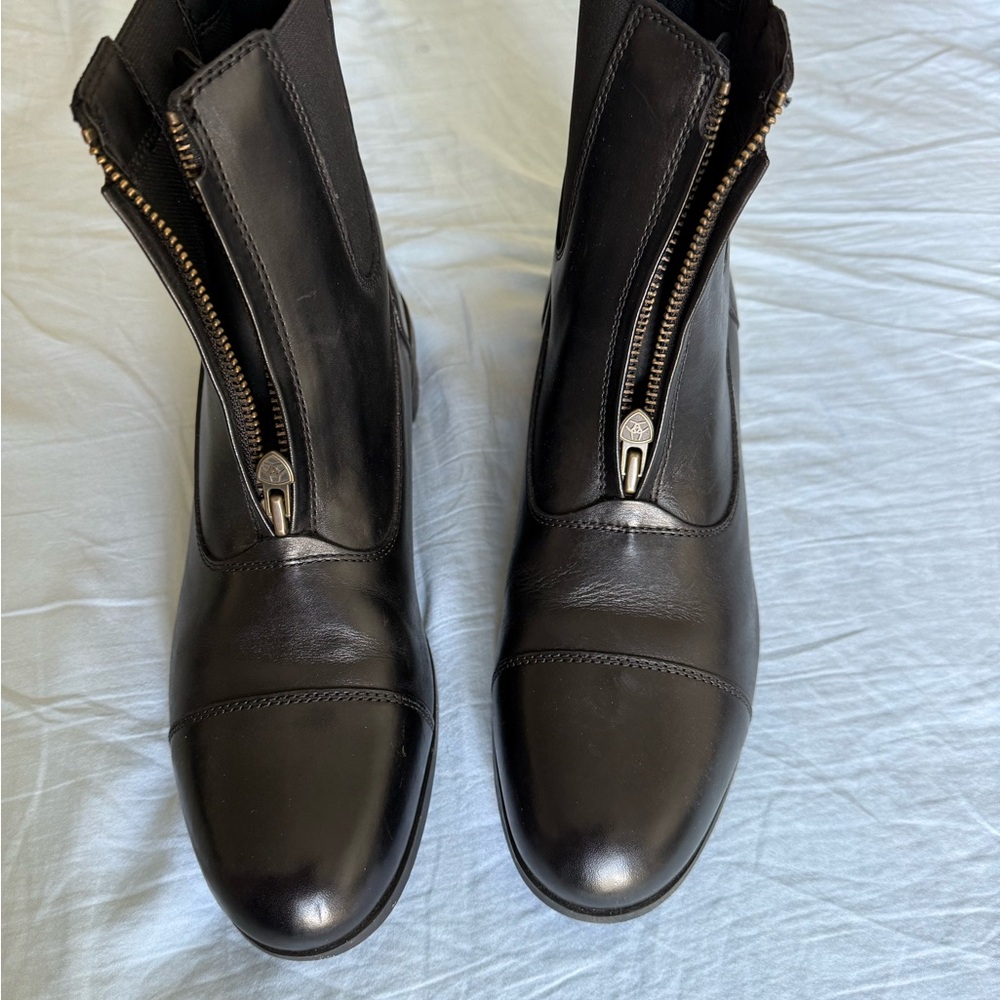 Ariat Men's Black Heritage IV Zip Paddock Boots